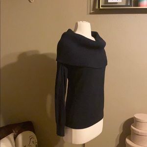 Theory Sweaters - Theory Cowl Neck navy blue wool shirt SZ Medium Theory Sweaters - Theory Cowl Neck navy blue wool shirt SZ Medium